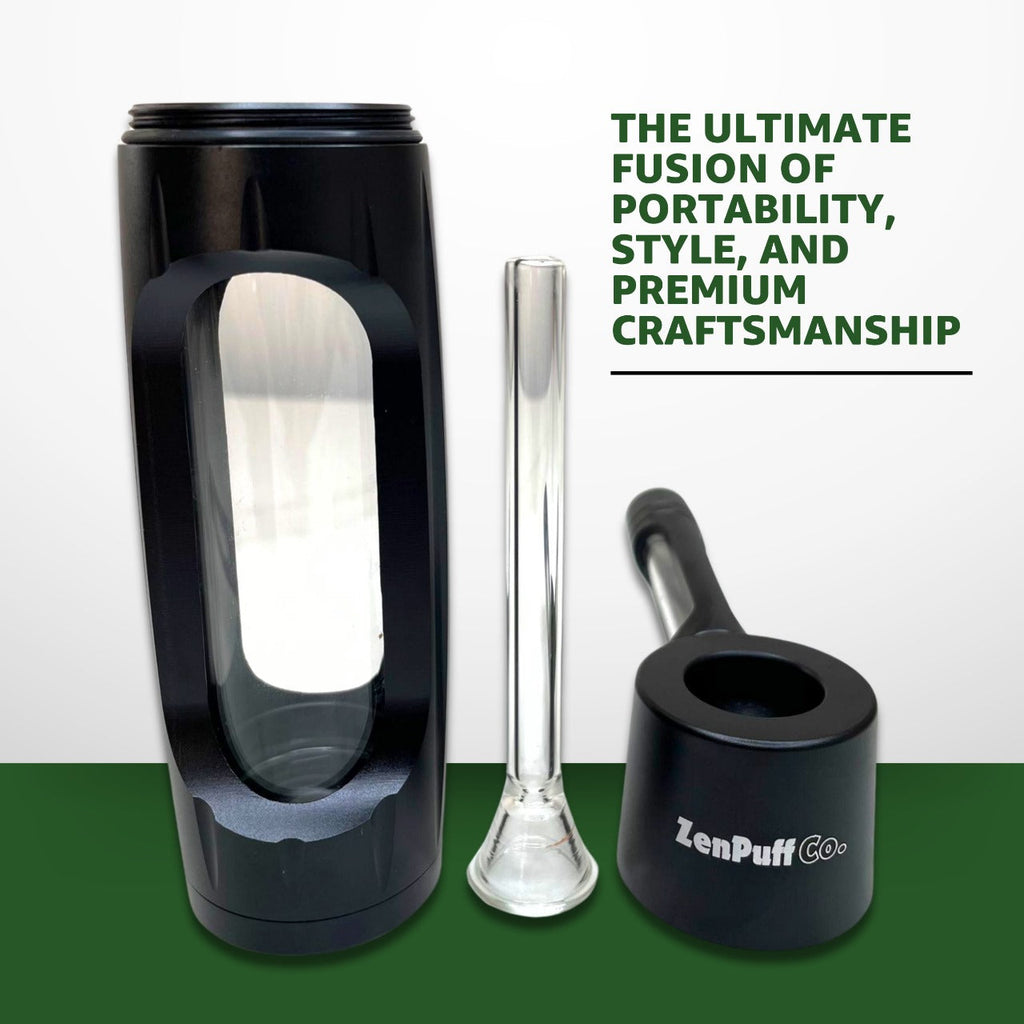 ZenPuff Luxury Aluminum/Glass Water Bottle VIP